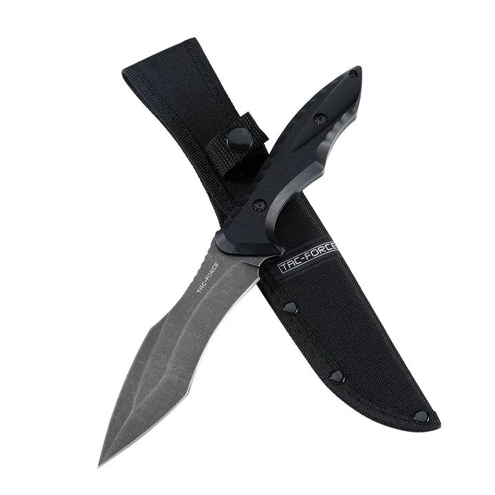 Overlevelses Kniv med Forsterket Nylon Grep - Slire Inkludert