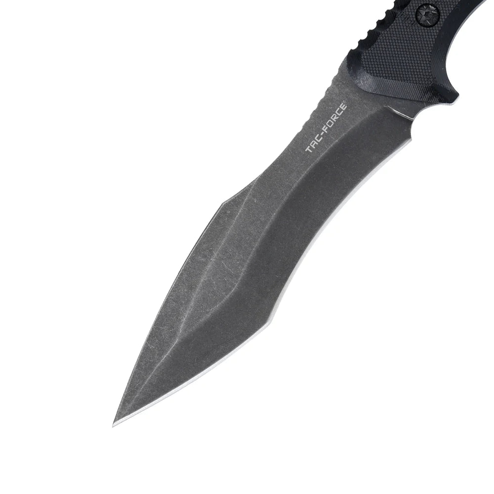 Overlevelses Kniv med Forsterket Nylon Grep - Slire Inkludert