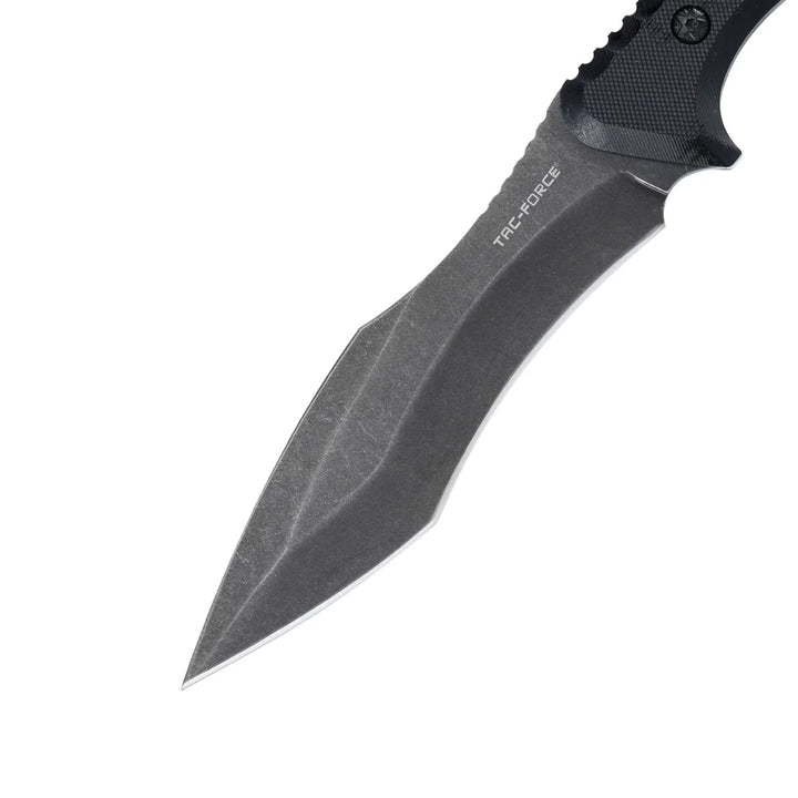 Overlevelses Kniv med Forsterket Nylon Grep - Slire Inkludert
