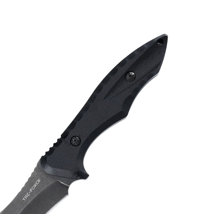 Overlevelses Kniv med Forsterket Nylon Grep - Slire Inkludert