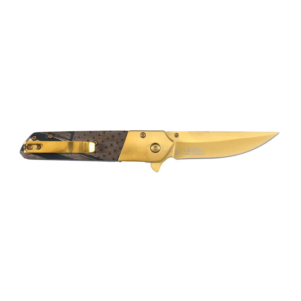 TiNite Foldekniv med Treskaft - Game-On.no