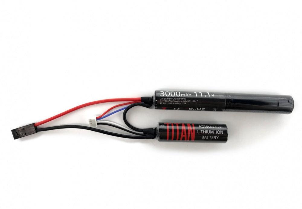 Titan 11.1v 3000mAh Li-Ion akku Nunchuck - Mini Tamiya - Game-On.no