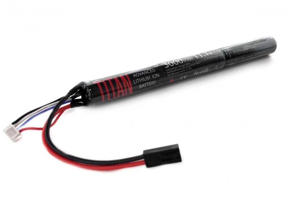 Titan 11.1v 3000mAh Li-Ion akku Stick - Mini Tamiya - Game-On.no