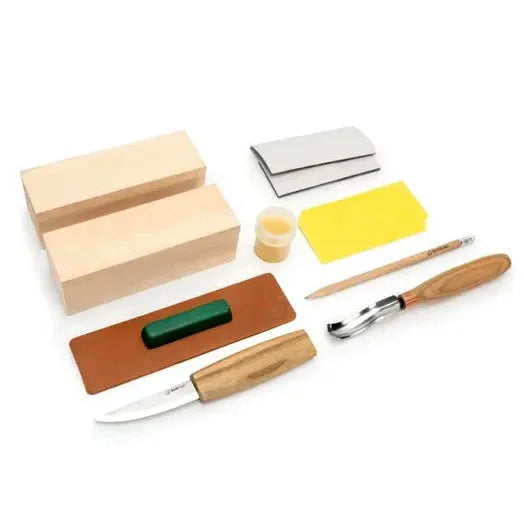 Tresko Wood cutting set with everything included - Package