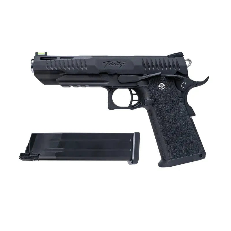 Trinity - Gassdrevet Softgun Pistol med Blowback - Full Metall - Game-On.no
