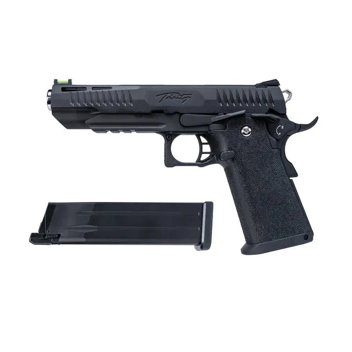 Trinity - Gassdrevet Softgun Pistol med Blowback - Full Metall - Game-On.no
