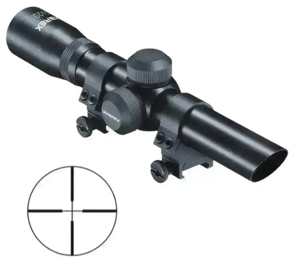 Umarex PZ2x20 Pistol Kikkertsikte - 21mm - Game-On.no