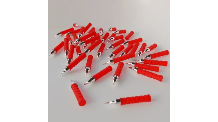 UX Airgun Darts 4.5mm – 100 stk gjenbrukbare dartpiler til luftvåpen - Game-On.no