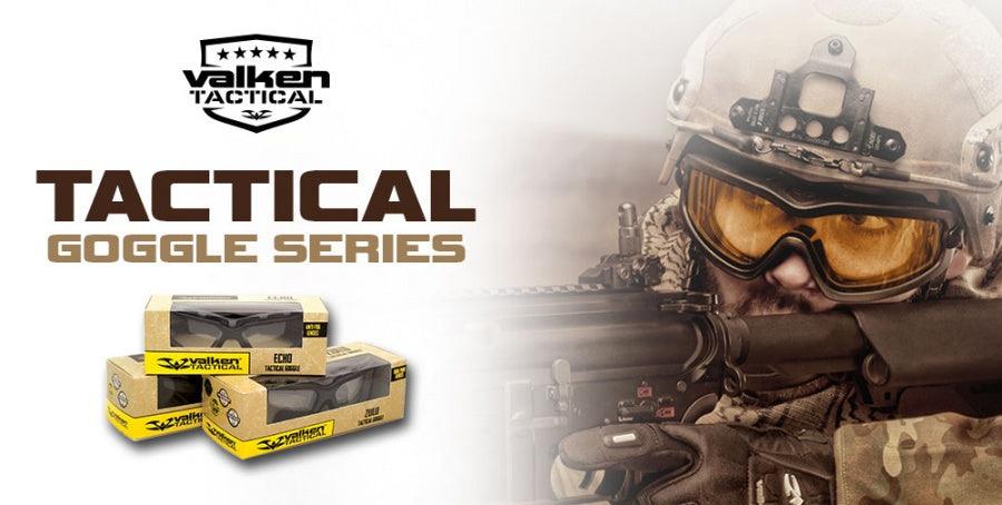 Valken V-Tac Echo Softgun suojalasit - Keltainen - Game-On.com