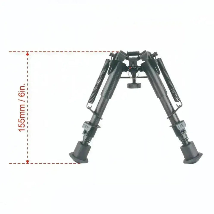 Vector - Karbonfiber Bipod/Tofot 6 med 21mm Adapter - Game-On.no