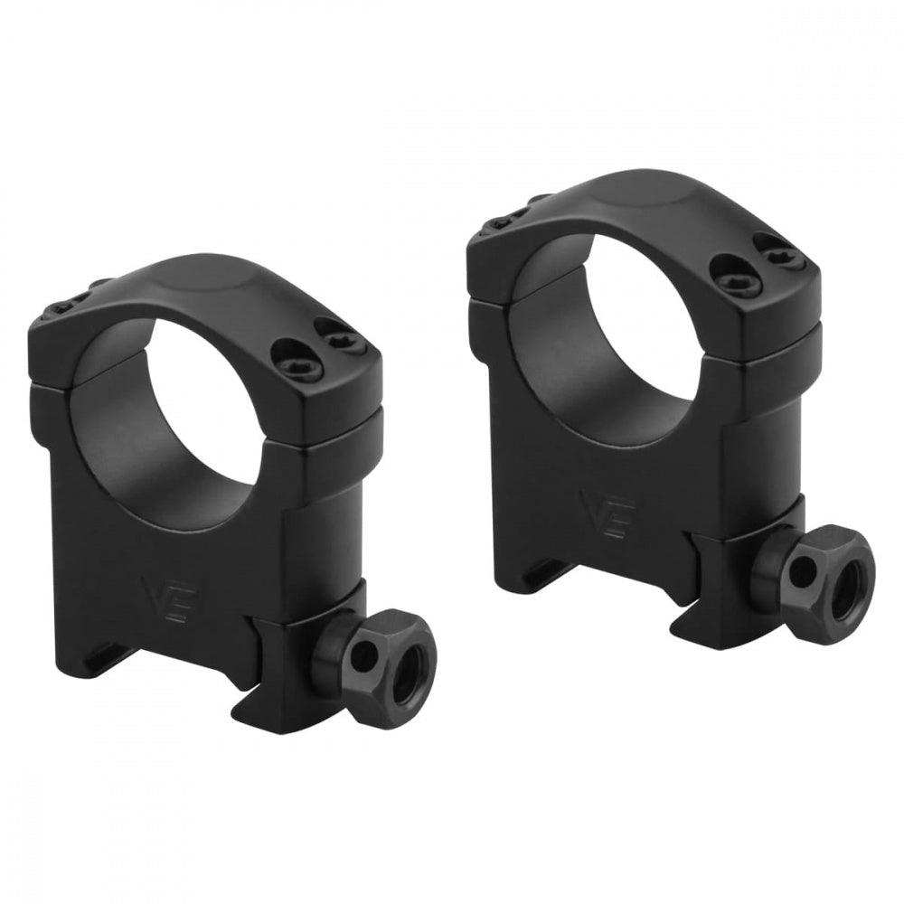 Vector - Mark High Profile Mount Ringe, Ø25 - 21mm - Game-On.no