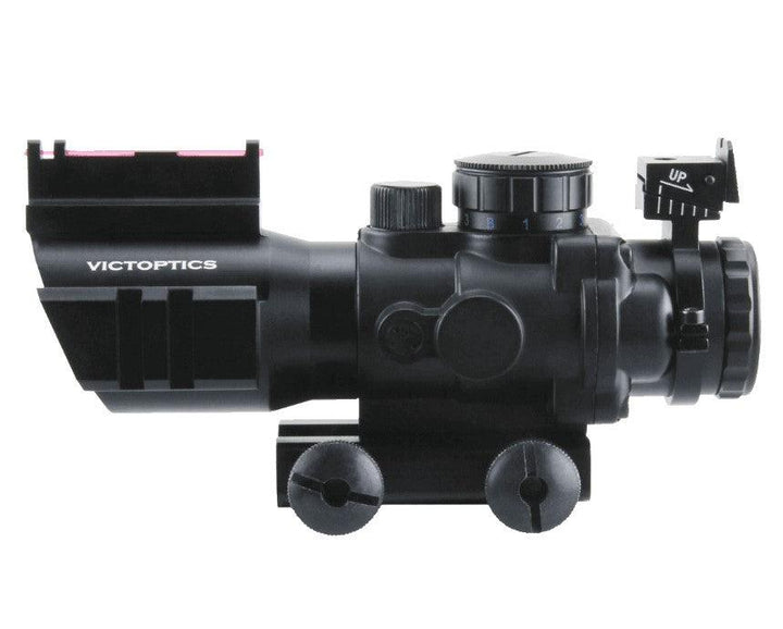 Vector Optics - C1 ACOG Sikte - 4x32mm Rødpunkt med 21mm Feste - gameon.eu