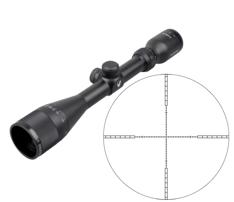 Vector Optics - C4 kikkertsigte 3-12x40 med parallakse og solskærm - Game-On.com