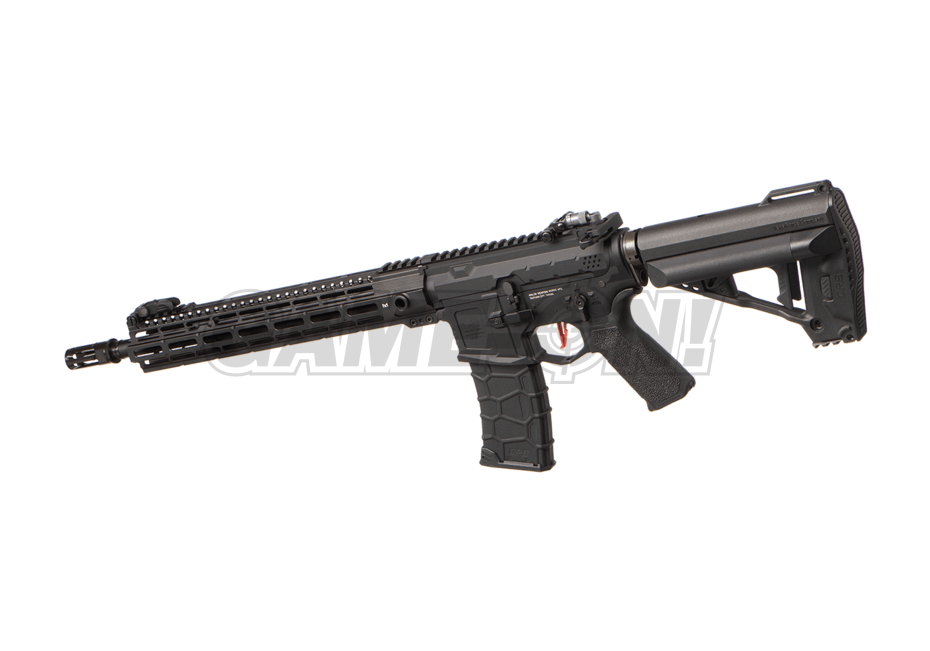 VFC - Avalon Samurai Edge Carbine Electric Softgun - Musta - Game-On.no