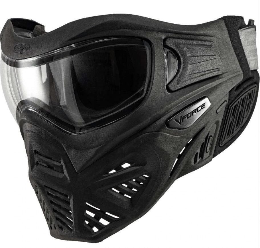 VForce Grill 2.0 Maske med Klart Dubbelglas - Svart - Game-On.no