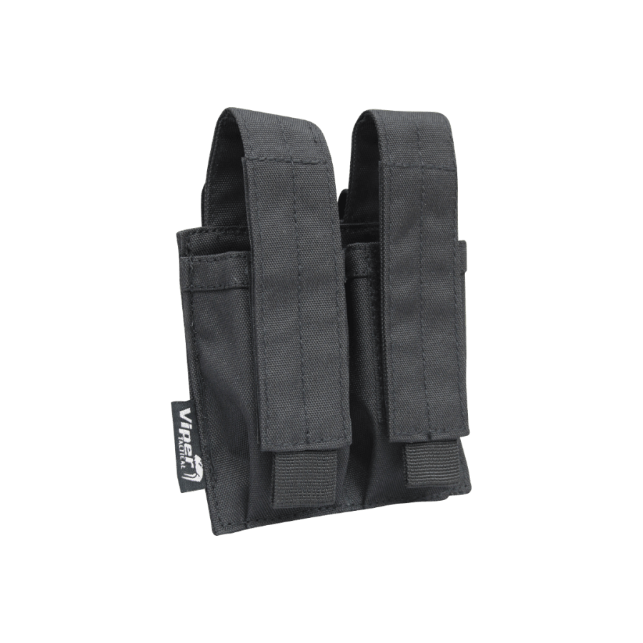 Viper - Double Magazine Pocket for Pistol - Black - Game-On.no