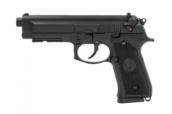 VORSK VM9 Osiris – Gassdrevet Softgunpistol med Full-Auto (Sølv) - Game-On.no
