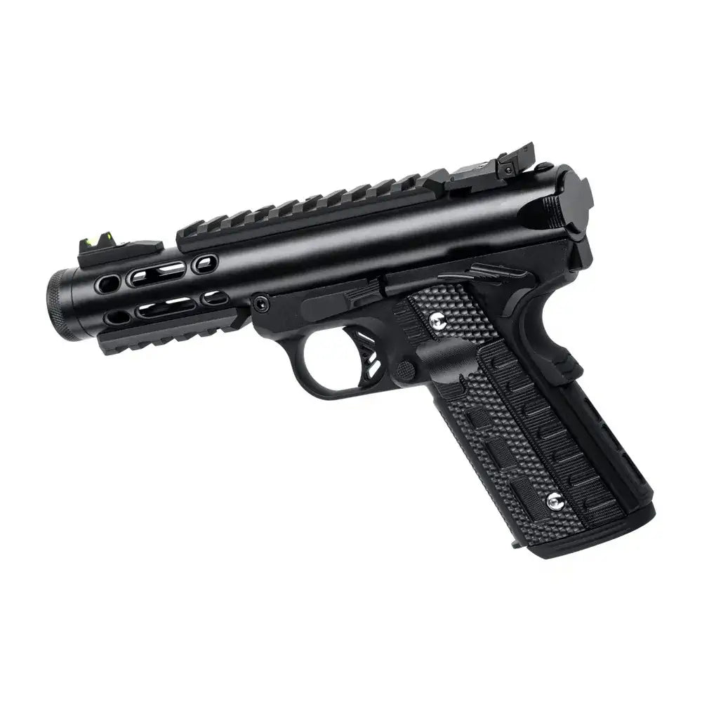WE - Galaxy Gassdrevet Softgun Pistol GBB - Svart - Game-On.no