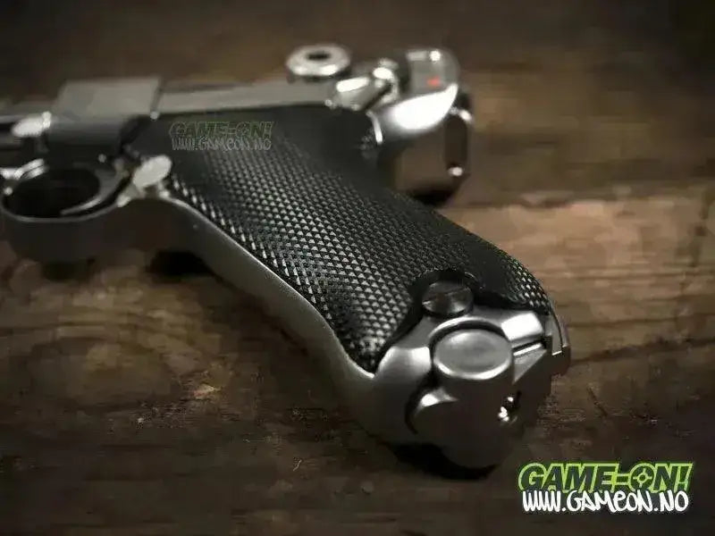 WE - Luger P08 - Sølv - Game-On.no