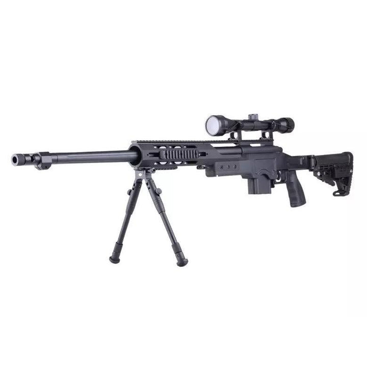 WELL - DSR-1 Airsoft Sniper Rifle - Inkl. Kikkertsikte og Bipod - gameon.eu