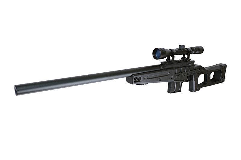 Well - MB4408C Spring Powered Airsoft Sniper with Scope - Answer - Game-On.no