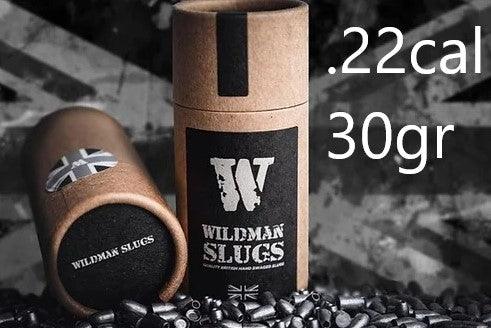 Wildman Flat Base Geschosse für Air Force 5.5mm(.22) - 30gr 200pcs - Game-On.no