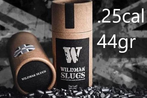 Wildman Flat Base-kugler til Air Force 6,35mm(.25) - 44gr 100stk - Game-On.no