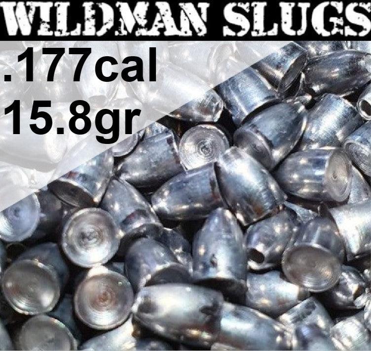 Wildman Hulspiss kulor till luftvåpen 4,5mm(.177) - 15,8gr 200stk - Game-On.no