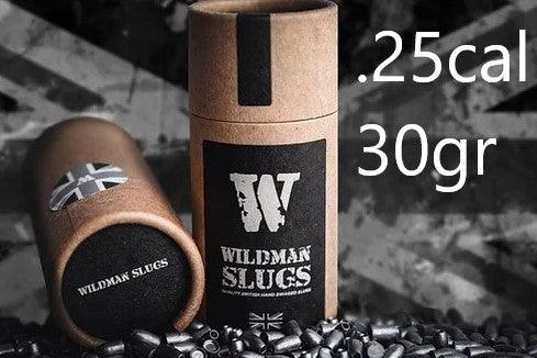 Wildman Hulspiss Slugs til Luftvåpen 6.35mm(.25) - 30gr 100stk - Game-On.no