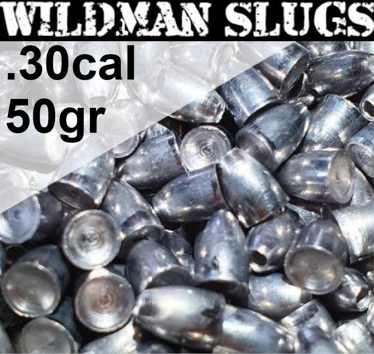 Wildman Hulspiss Slugs til Luftvåpen 7.62mm(.30) - 50gr 100stk - Game-On.no