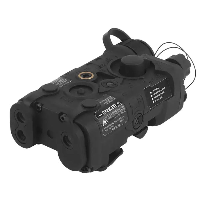 Wosport - Mini PEQ N-Style Laser/Lys/IR med Strobe - Svart - Game-On.no