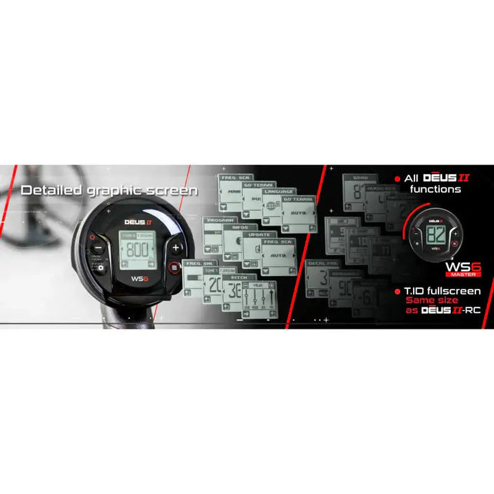 XP - DEUS II WS6 Master Metalldetektor - Den Letteste Toppmodellen fra XP - Game-On.no