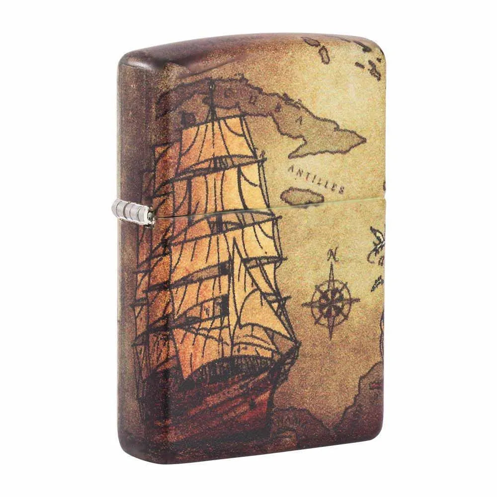 Zippo - 540 Piratskip Motiv - Game-On.no