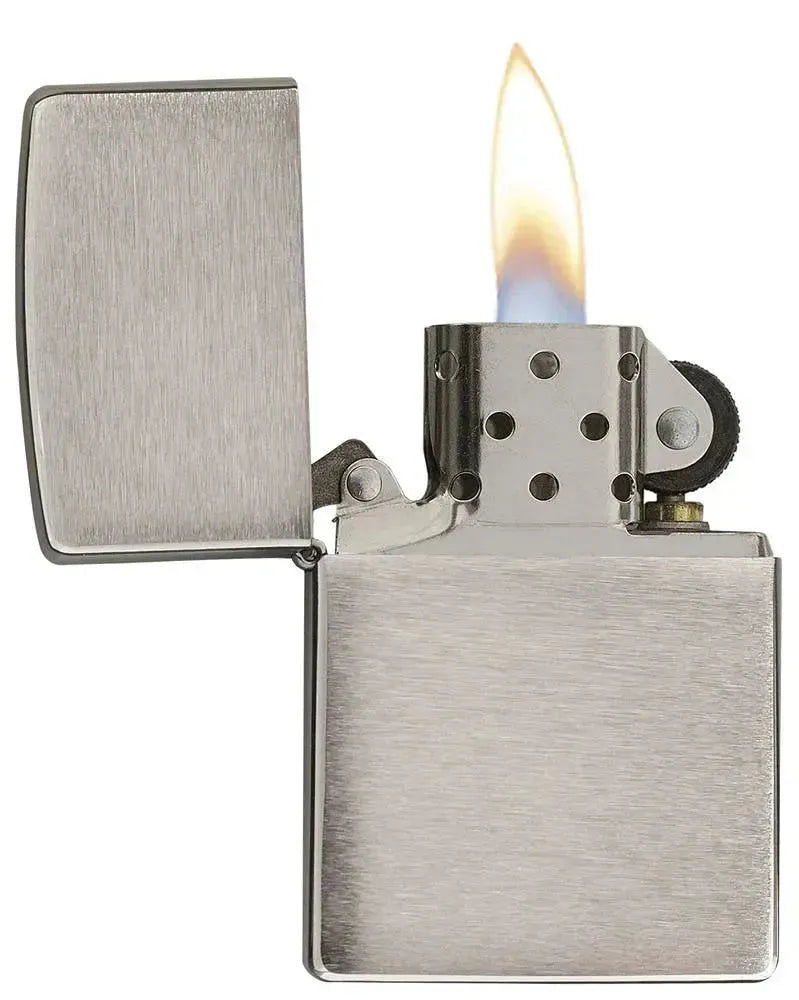 Zippo - Armor Børstet Krom - Game-On.no