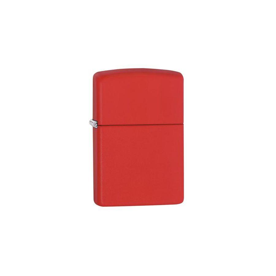 Zippo - Classic Matte Red - Game-On.no