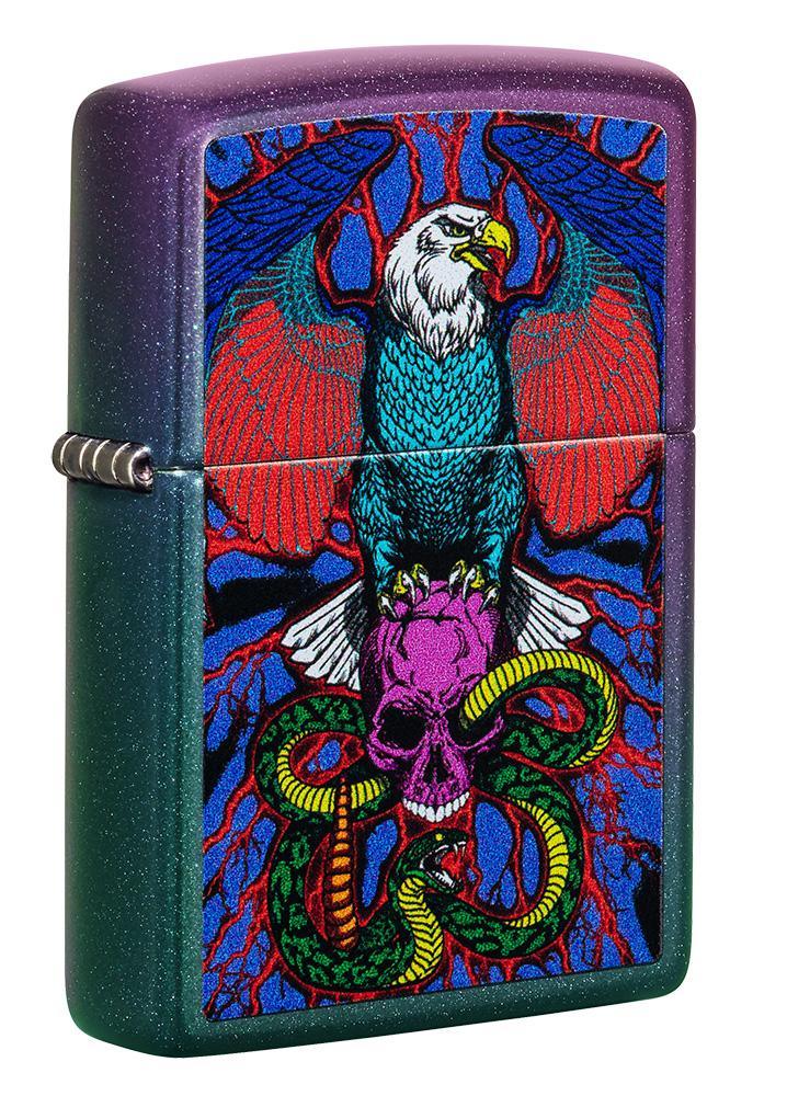 Zippo - Eagle, Snake, Skull Design - gameon.eu