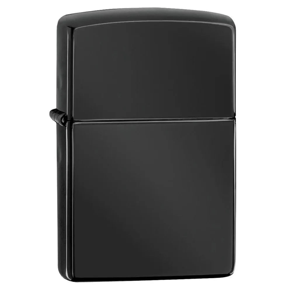 Zippo - Ebony High Polish Black - Game-On.no