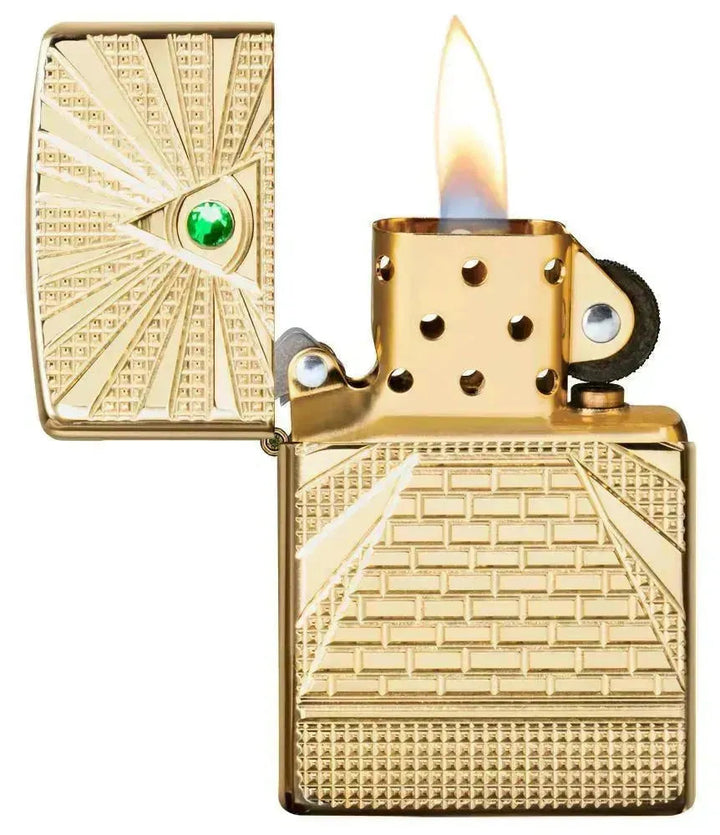 Zippo - Eye of Providence Design - Game-On.no