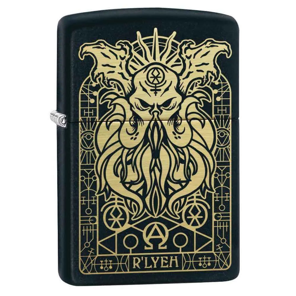 Zippo - H.P. Lovecraft-monstermotiv - Game-On.no