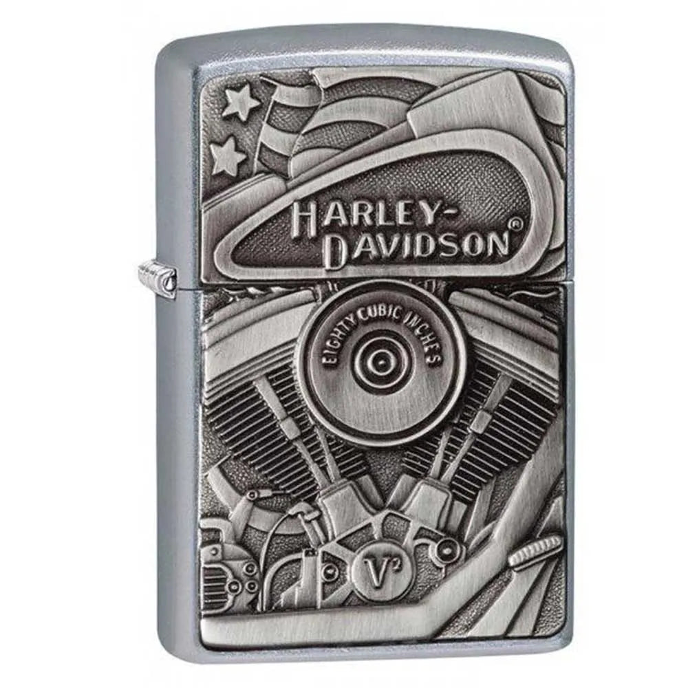 Zippo - Harley Davidson - Moottorilipun tunnus - Game-On.no