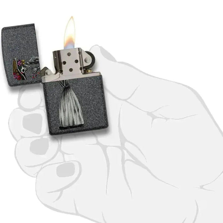 Zippo - Iron Stone Couple - 2stk - Game-On.no