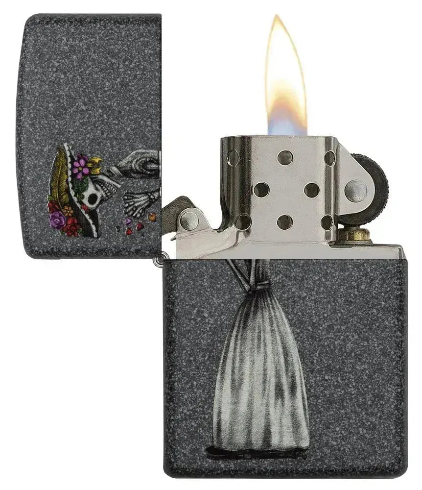 Zippo - Iron Stone Couple - 2stk - Game-On.no