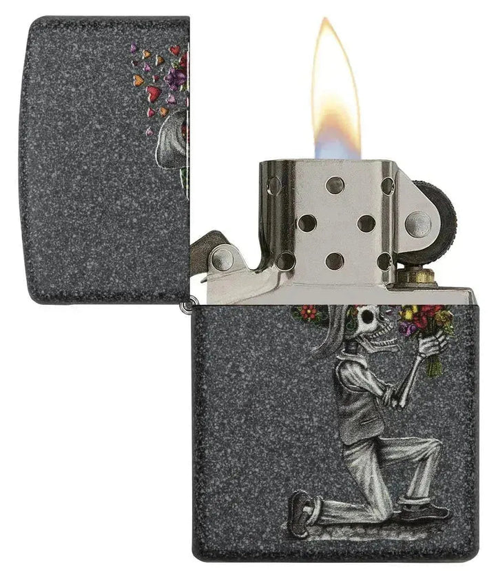Zippo - Iron Stone Couple - 2stk - Game-On.no