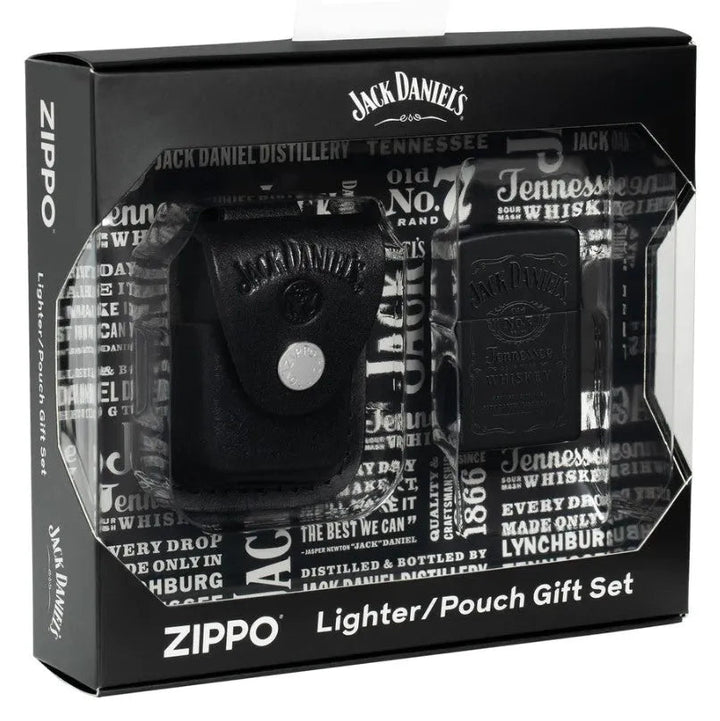 Zippo - Jack Daniels Gavesett med Holder - Game-On.no