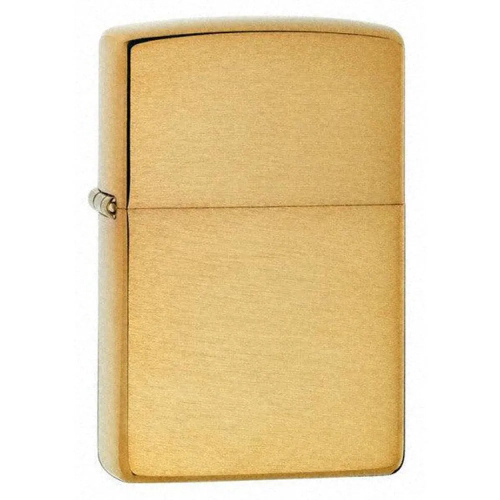 Zippo - Classic Brushed Brass - Game-On.no