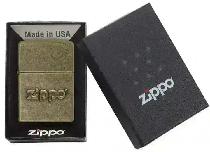 Zippo Lighter - Antique Stamp - Game-On.no