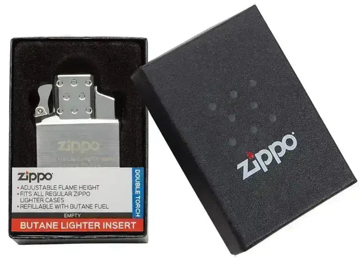 Zippo Lighter - Butane Lighter Insert - Dobbel Flamme - Game-On.no