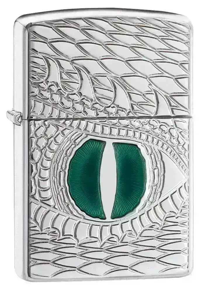 Zippo Lighter - Dragon Eye - Game-On.no