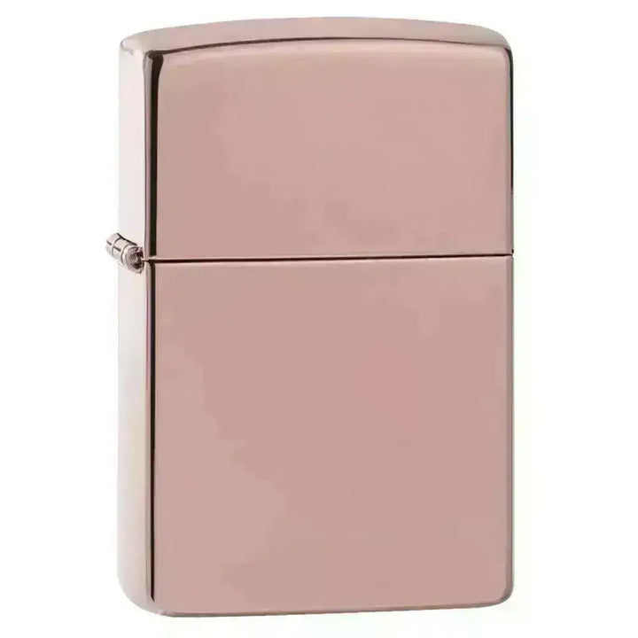 Zippo lighter - Klassisk Høypolert Rose Gold - Game-On.no
