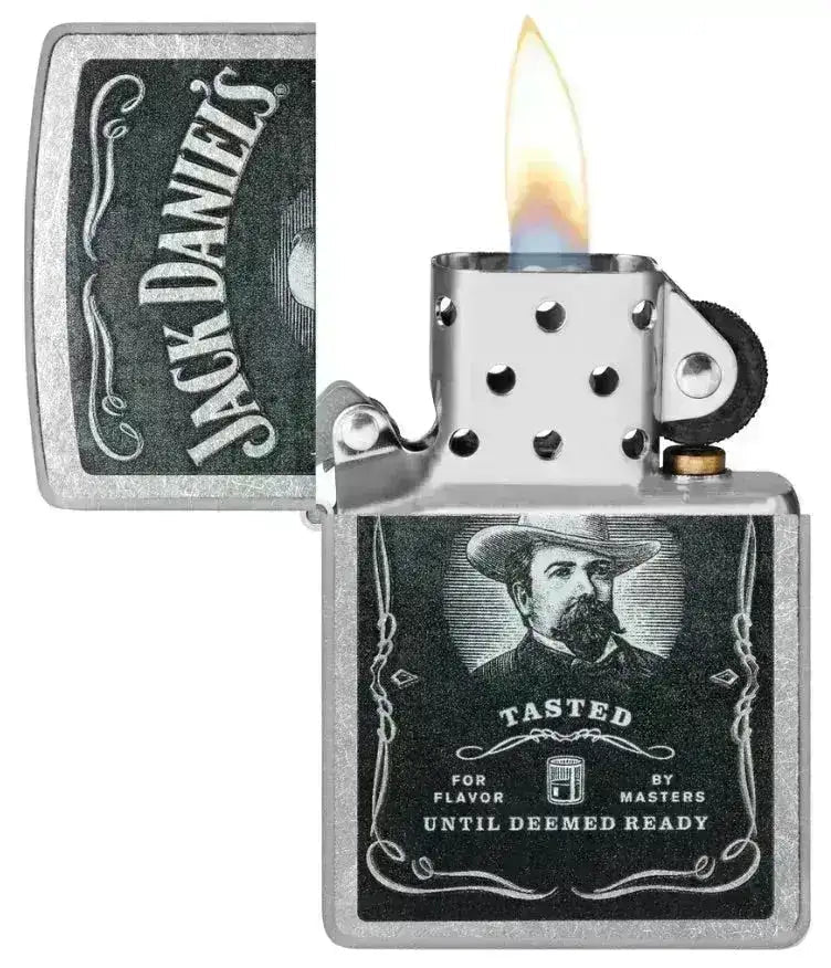 Zippo Lighter - Old School Jack Daniels - Game-On.no